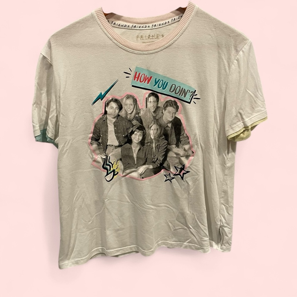 Friends How You Doin’ t-shirt fun double sleeve